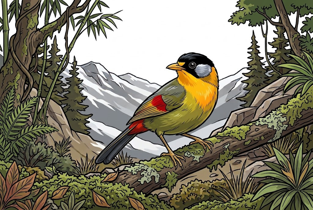 Silberohr - Sonnenvogel